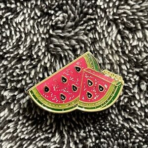 ✨CROCS GLITTER “Watermelon” Metal Jibbit✨